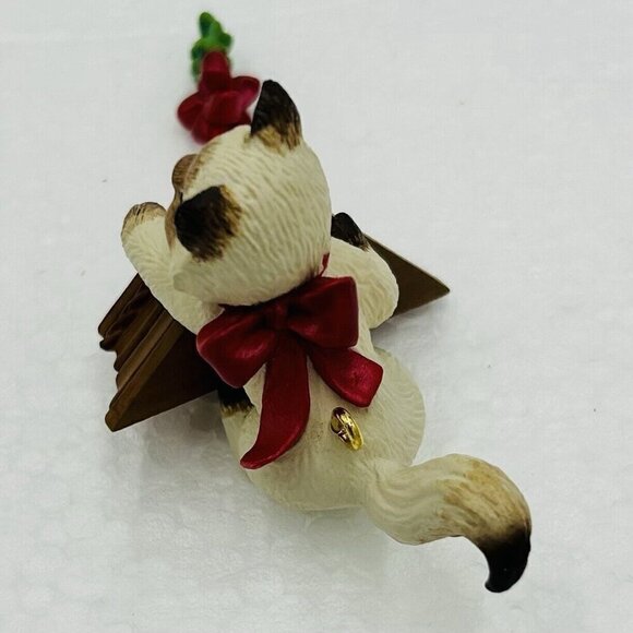 Hallmark Keepsake Christmas Ornaments Set of 3 "Mischievous Kittens" #7, 11, 12 - Picture 3 of 16